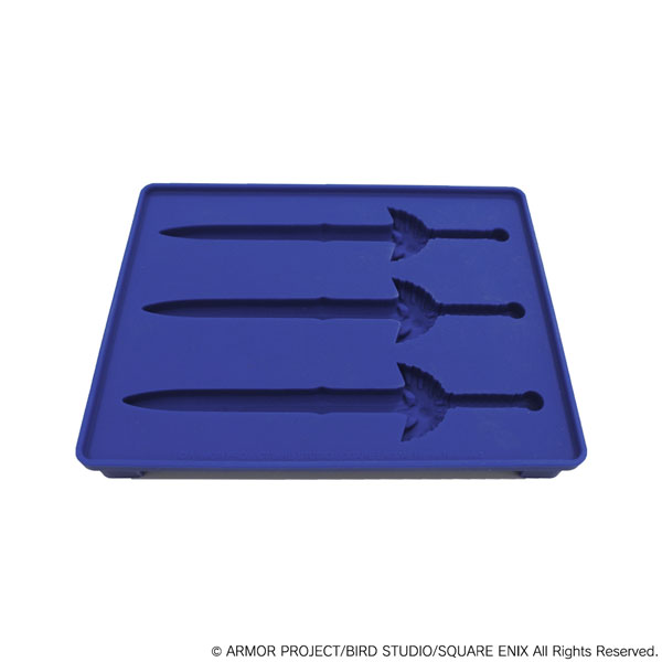 Large 2 Square Ice Cube Tray Blue Silicon Makes 6 by M. Gastro Kitchens