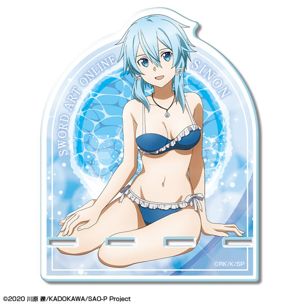 License Agent Sword Art Online Progressive: Aria of a Starless Night Acrylic Smartphone Stand Sinon hình ảnh 1