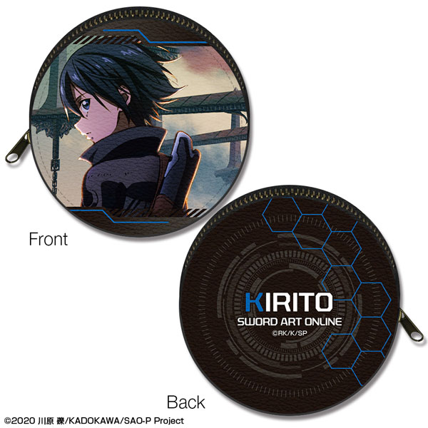 License Agent Sword Art Online Progressive: Aria of a Starless Night Marutto Leather Case Kirito /B รูปภาพ 1