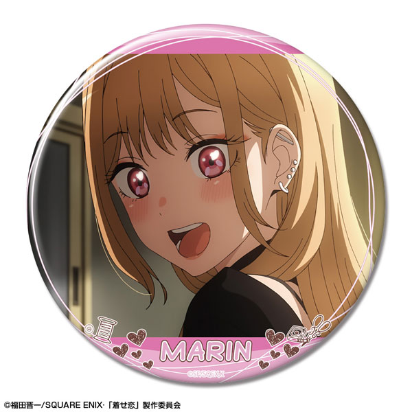 AmiAmi [Character & Hobby Shop]  TV Anime My Dress-Up Darling Tin Badge  Design 16 (Marin Kitagawa /P)(Pre-order)