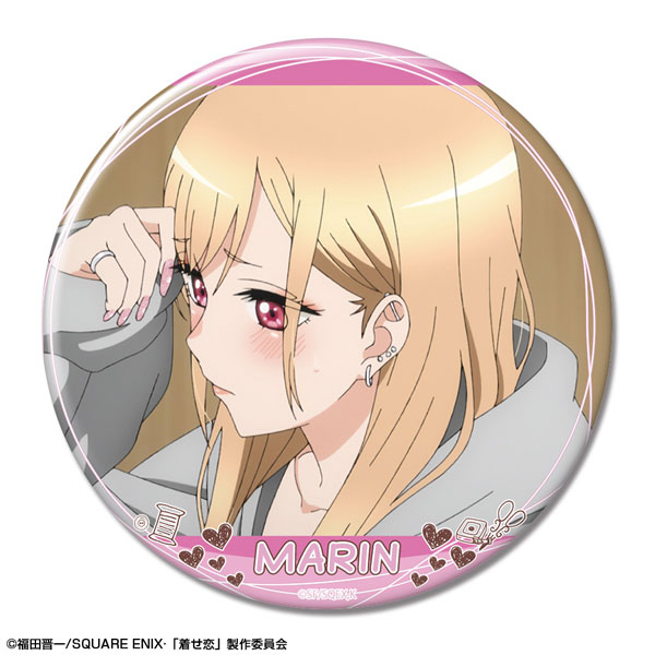 AmiAmi [Character & Hobby Shop]  TV Anime My Dress-Up Darling Tin Badge  Design 16 (Marin Kitagawa /P)(Pre-order)