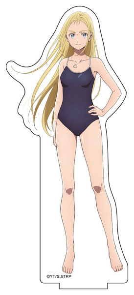 Ushio Kofune Cosplay Wig Anime Summer Time Rendering Blonde Long