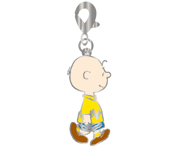Peanuts Japanese Kimono Metal Key Chain with 3 Pendants - Snoopy