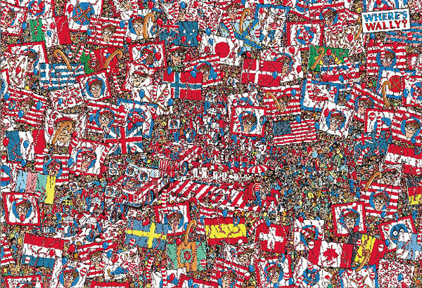 ﾋﾞﾊﾞﾘｰ31-540Where's Wally せい