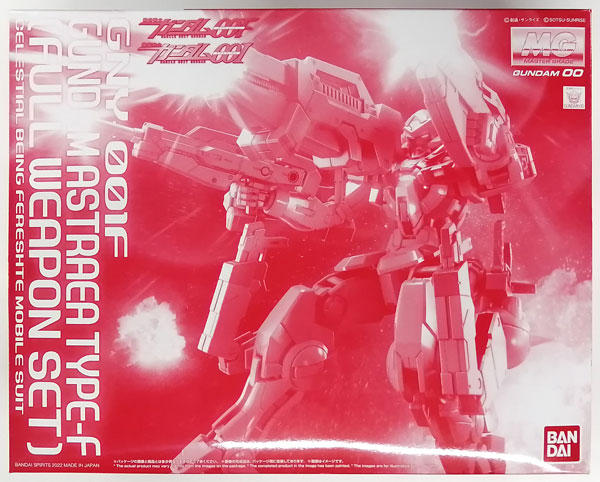 BANDAI SPIRITS MG 1/100 Gundam Astraea TYPE-F (Full Weapon Set) Plastic Model (Hobby Online Shop Exclusive) รูปภาพ 1