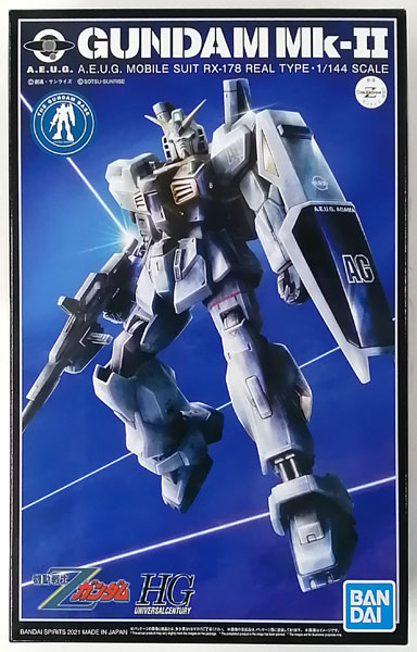 BANDAI SPIRITS HG 1/144 Gundam Mk-II 21st CENTURY REAL TYPE Ver. Plastic Model (Gundam Base Exclusive) รูปภาพ 1