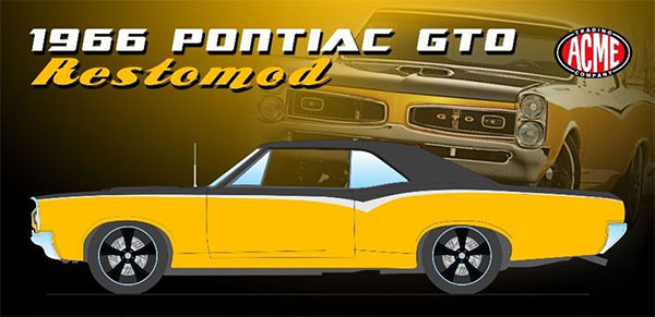 AmiAmi [Character & Hobby Shop] | 1/18 1966 Pontiac GTO - Restomod 