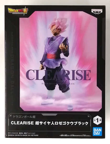 BANDAI SPIRITS Dragon Ball Super CLEARISE Super Saiyan Rose Goku Black (Game-prize) รูปภาพ 1