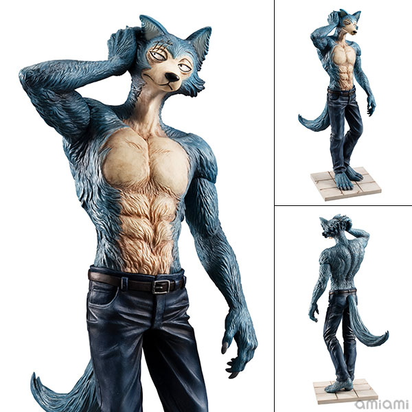 AmiAmi [Character & Hobby Shop] | [Exclusive Sale] BEASTARS Gray Wolf  Legosi 1/8 Complete Figure(Released)