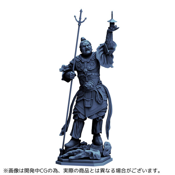 Kaiyodo ARTPLA Four Heavenly Kings Tamon-ten Plastic Model