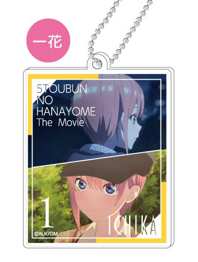 AmiAmi [Character & Hobby Shop]  DecoFla Acrylic Keychain Movie The  Quintessential Quintuplets 01 Ichika Nakano(Released)