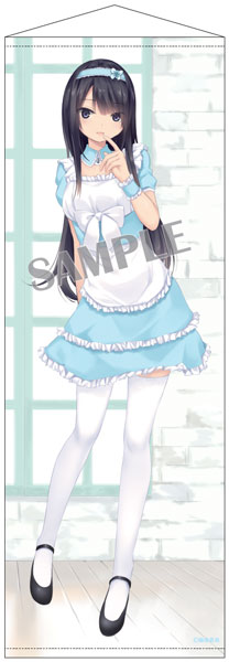 Brendream Coffee Kizoku Long Wall Scroll Shiramine Maid (Ideal ver) รูปภาพ 1
