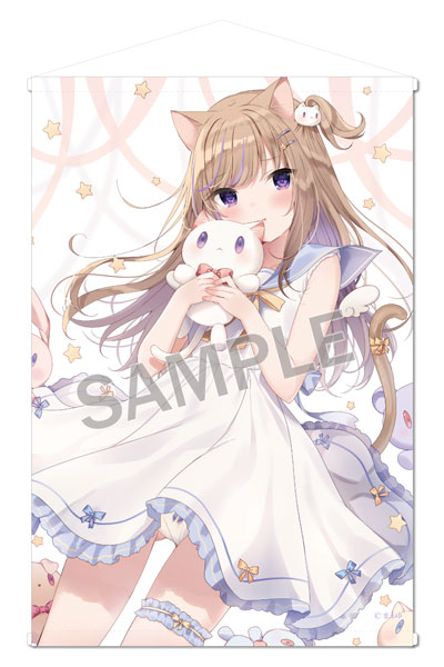 Brendream Mafuyu B2 Wall Scroll Candy Leo-chan Extra Edition รูปภาพ 1