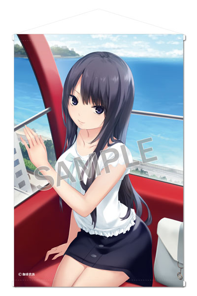Brendream Coffee Kizoku B2 Wall Scroll Let's Dream Date Shiramine-san (daytime) รูปภาพ 1