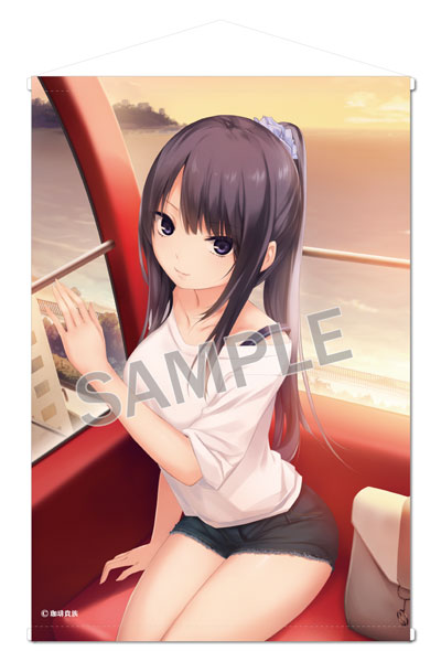 Brendream Coffee Kizoku B2 Wall Scroll Let's Dream Date Shiramine-san (evening) รูปภาพ 1