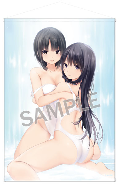 Brendream Coffee Kizoku B1 Wall Scroll CHANGE -INFINITY- White Swimsuit side A รูปภาพ 1