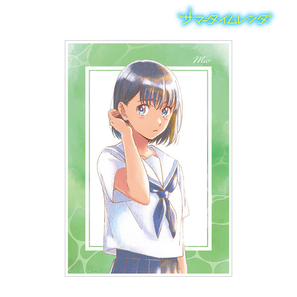 AmiAmi [Character & Hobby Shop]  Anime Summer Time Rendering Ushio  Kofune Ani-Art aqua label A3 Matte Finished Poster(Released)
