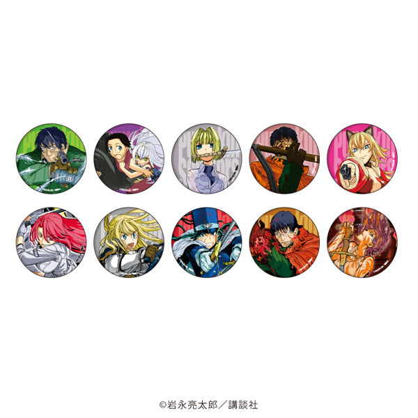 AmiAmi [Character & Hobby Shop]  Tin Badge Pumpkin Scissors 01/ 10Pack  BOX(Released)