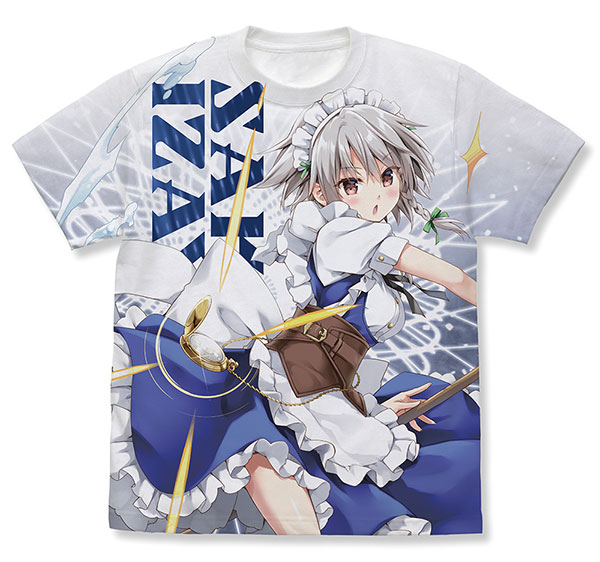 アニメTシャツ＊TOUHOU PROJECT 東方プロジェクト AmiAmi [Character & Hobby Shop] | Touhou Project Sakuya