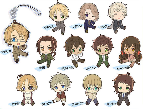 AmiAmi [Character & Hobby Shop] | Hetalia World Stars Petanko
