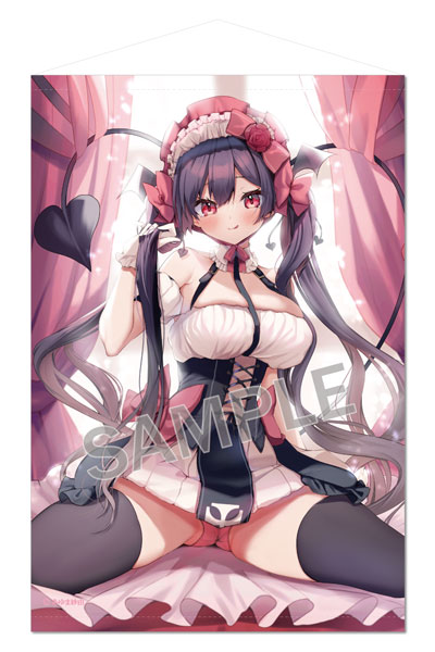 Brendream Sayu Ayuma B2 Wall Scroll Candy Riasu-chan Extra Edition hình ảnh 1