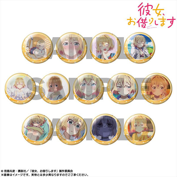 Badge Pins Asami Shitsumi 75 mm metal badge KUJI Hikido Kanojo, Okarishimasu  Online KUJI Party Dress and Girlfriend E-2 Award, Goods / Accessories