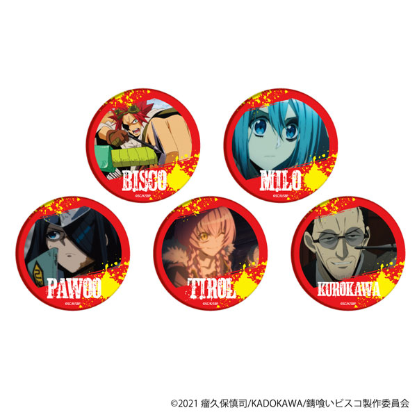 AmiAmi [Character & Hobby Shop]  Anime Assassination Classroom New  Illustration Tin Badge Collection 6Pack BOX(Released)