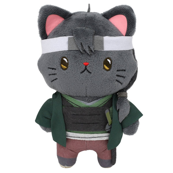 AmiAmi [Character & Hobby Shop] | Gintama withCAT Plush Keychain w