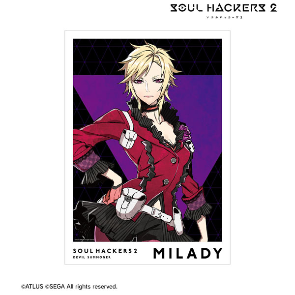 AmiAmi [Character & Hobby Shop]  Soul Hackers 2 Acrylic Stand Milady &  Onmoraki(Released)