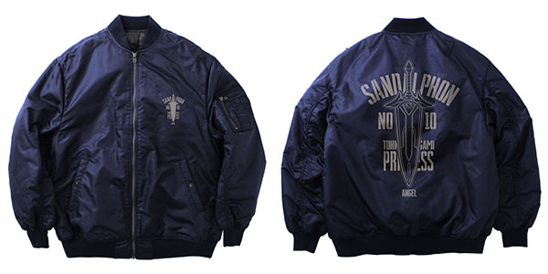 Date A Live IV Tohka Yatogami "Sandalphon" MA-1 Jacket / NAVY-M