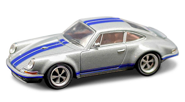 AmiAmi [Character & Hobby Shop] | 1/64 Singer 911 - 964 Grey/Blue 