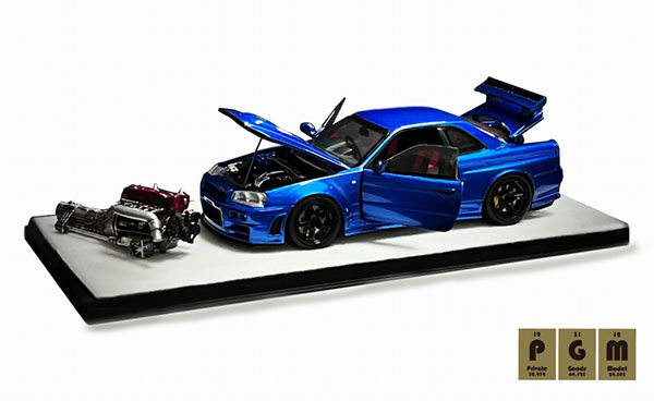 AmiAmi [Character & Hobby Shop] | 1/43 Nismo R34 GT-R Z-tune 