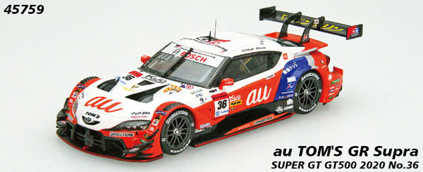 AmiAmi [Character & Hobby Shop] | 1/43 au TOM'S GR Supra SUPER GT