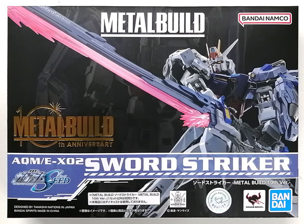 AmiAmi [Character & Hobby Shop] | (Pre-owned ITEM:A/BOX:B)METAL BUILD  Mobile Suit Gundam SEED Sword Striker -METAL BUILD 10th Ver.- (TAMASHII  NATIONS STORE ONLINE Exclusive)(Released)