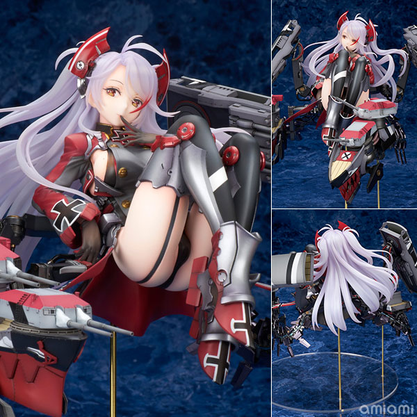 アズールレーン プリンツ・オイゲン 1/7 完成品フィギュア（再販）[アルター]