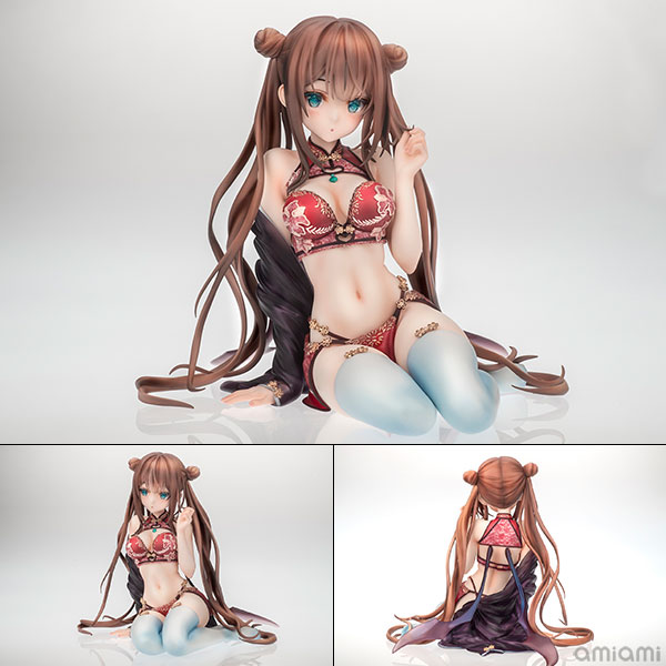 Chinese Style Underwear Akuma-chan illustration by Sakura Miwabe 1/6 Complete Figure