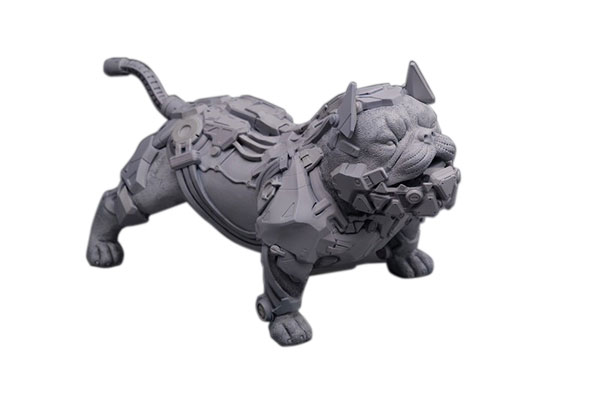 AmiAmi [Character & Hobby Shop] | 1/4 Robotic Bulldog G Uncolored 