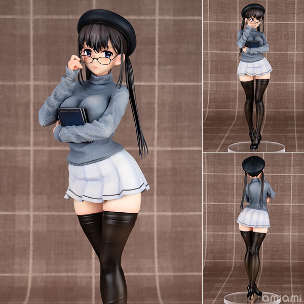 Bungaku Shoujo Kurumi Akizuki illustration Mataro 1/6 Complete Figure