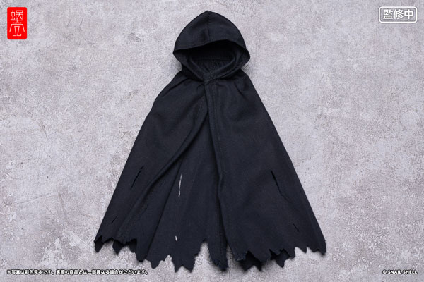 Snail Shell Studio "G.N.PROJECT" Option Costume Tactical Hooded Cape (Black Ver.) (DOLL ACCESSORY) รูปภาพ 1