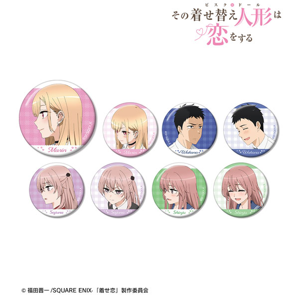 TV Anime My Dress-Up Darling Trading Pin Badge Complete Box Set