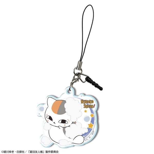 License Agent Natsume Yuujinchou Acrylic Earphone Jack Accessory Ver.2 Design 02 (Nyanko Sensei /B) รูปภาพ 1