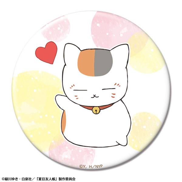 License Agent Natsume Yuujinchou Tin Badge Design 01 (Nyanko Sensei /A) รูปภาพ 1