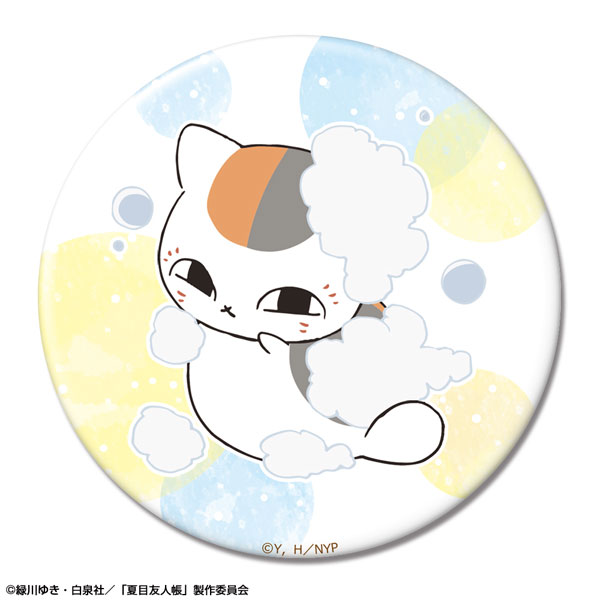 License Agent Natsume Yuujinchou Tin Badge Design 02 (Nyanko Sensei /B) รูปภาพ 1
