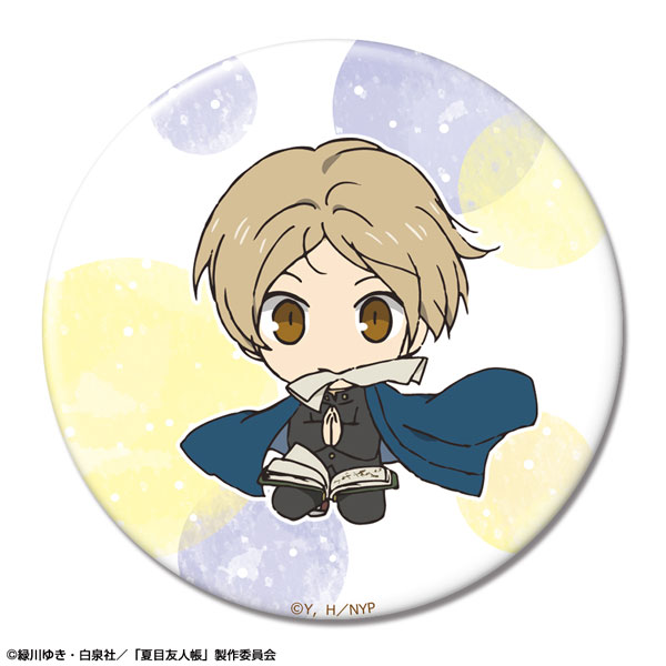 License Agent Natsume Yuujinchou Tin Badge Design 06 (Takashi Natsume) รูปภาพ 1