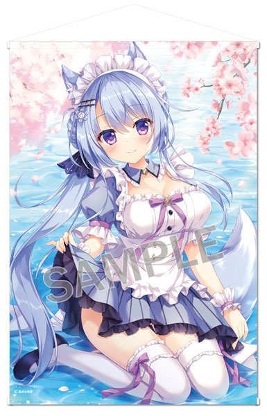 Brendream Yuki Ameto B1 Wall Scroll Tea time Kitsune-san hình ảnh 1