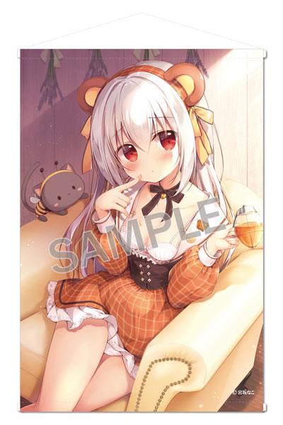 Brendream Nako Miyasaka B2 Wall Scroll Candy Koron-chan Extra Edition รูปภาพ 1