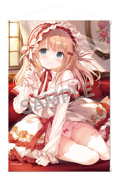Brendream Ao Kimishima B2 Wall Scroll crimson rose รูปภาพ 1