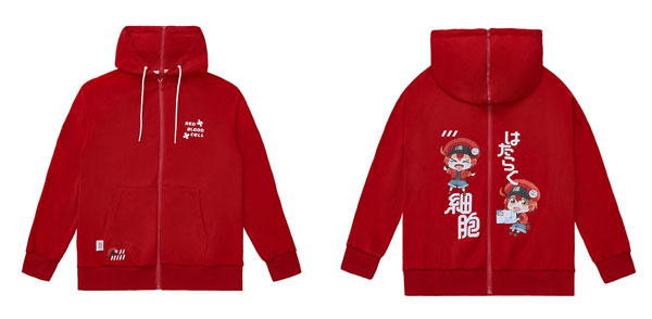 AmiAmi [Character & Hobby Shop] | Cells at Work Hoodie Red Blood