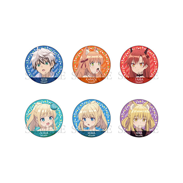 AmiAmi [Character & Hobby Shop]  Yuusha Party wo Tsuihousareta Beast  Tamer, Saikyoushu no Nekomimi Shoujo to Deau Trading Tin Badge 6Pack  BOX(Released)