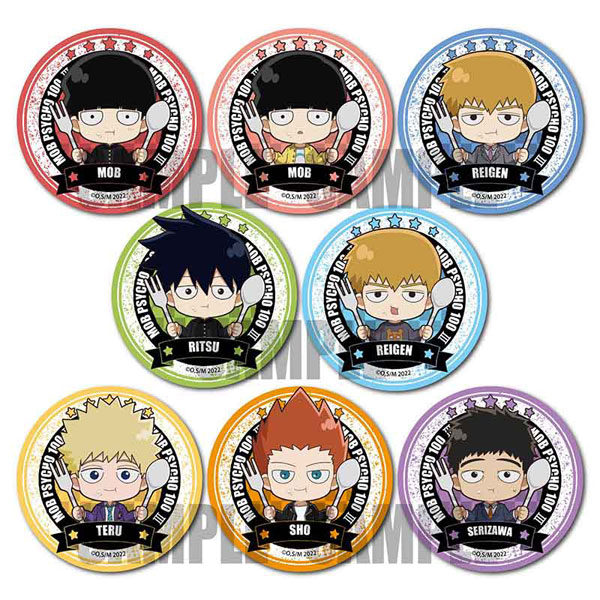 AmiAmi [Character & Hobby Shop] | Trading Tin Badge Mob Psycho 100 